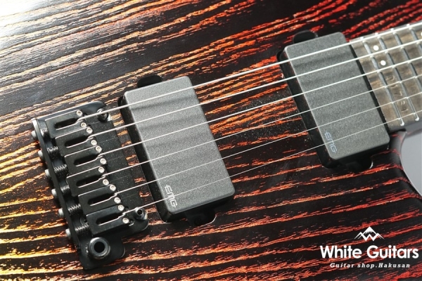 JA-STER Custom - Metallic Red to Yellow on Black Background